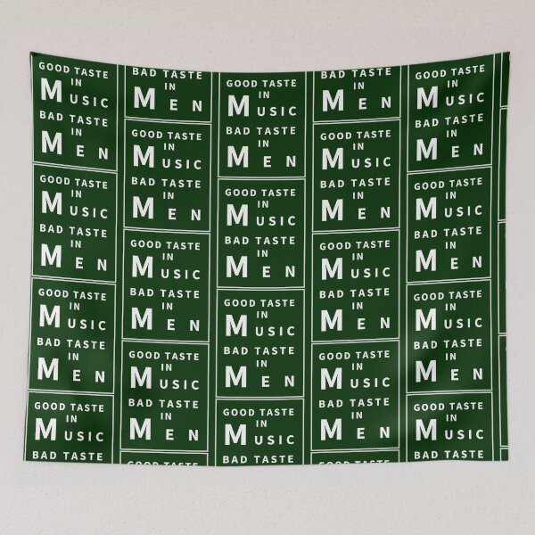 Item preview,  Good Taste In Music Bad Taste In Men designed and sold by CorbinEliase.