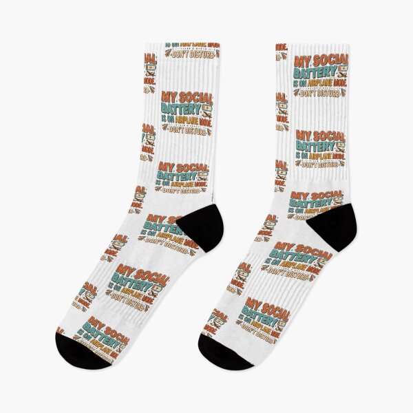 Item preview, My social battery is on airplane mode. Dont disturb designed and sold by ManikRaja.