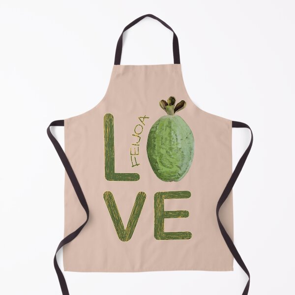Item preview, Feijoa LOVE – Hand Drawn Botanical Fruit Typography designed and sold by AgnieshkaSiwek.