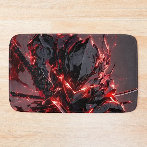 Item preview, Dark Crimson Shadow Knight – Epic Black Armor Warrior designed and sold by Dyan4.