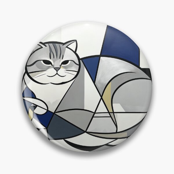 Item preview, cubist animal artwork designed and sold by forget45studio.