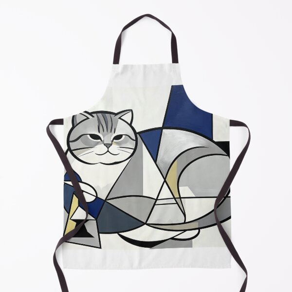 Item preview, cubist animal artwork designed and sold by forget45studio.