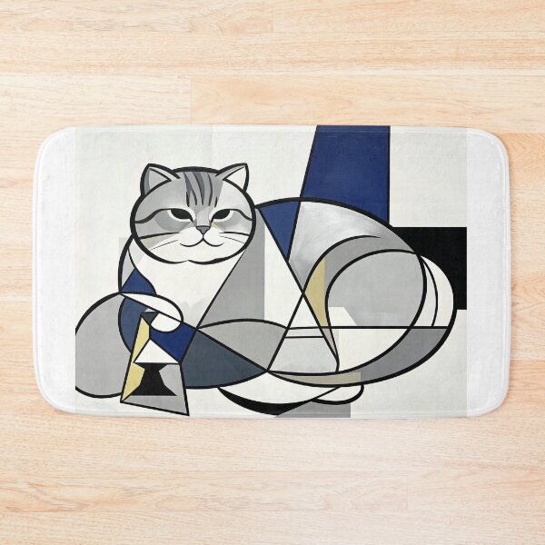 Item preview, cubist animal artwork designed and sold by forget45studio.