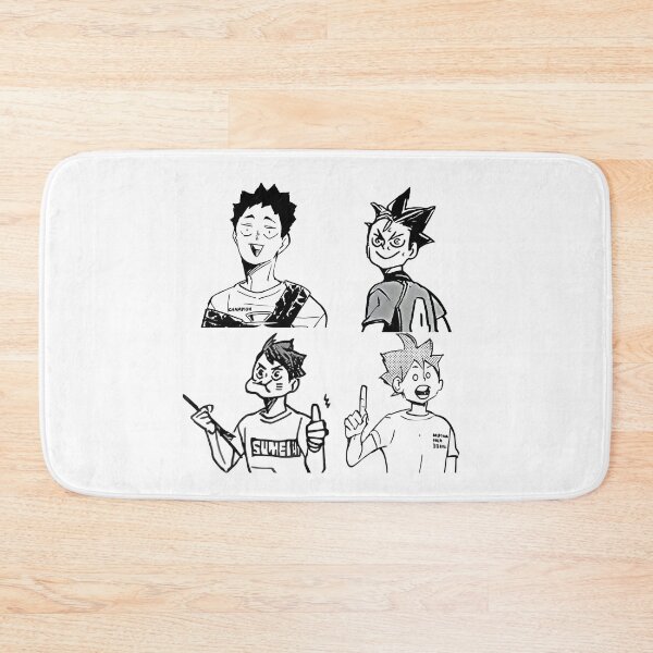 Item preview, Haikyu funny faces designed and sold by sandsgnn.
