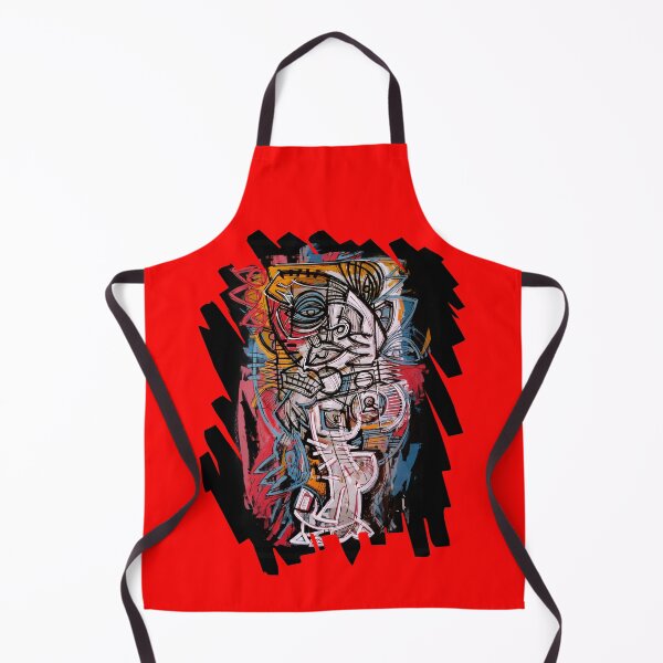 Item preview, Handmade Neo-Expressionist Totem Portrait - Midnight Majesty designed and sold by supernikol.