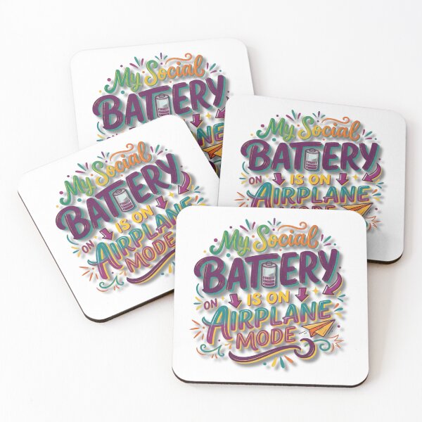 Item preview, Copy of My social battery is on airplane mode. Dont disturb designed and sold by ManikRaja.