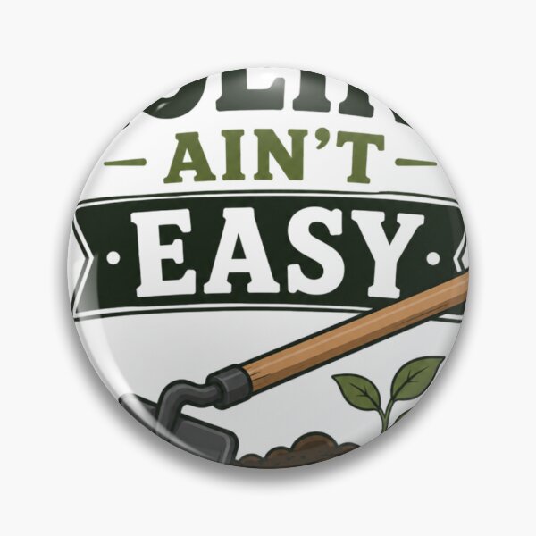 Item preview, Hoeing Ain't Easy Gardening Vegetable Garden designed and sold by TeeVerse27.