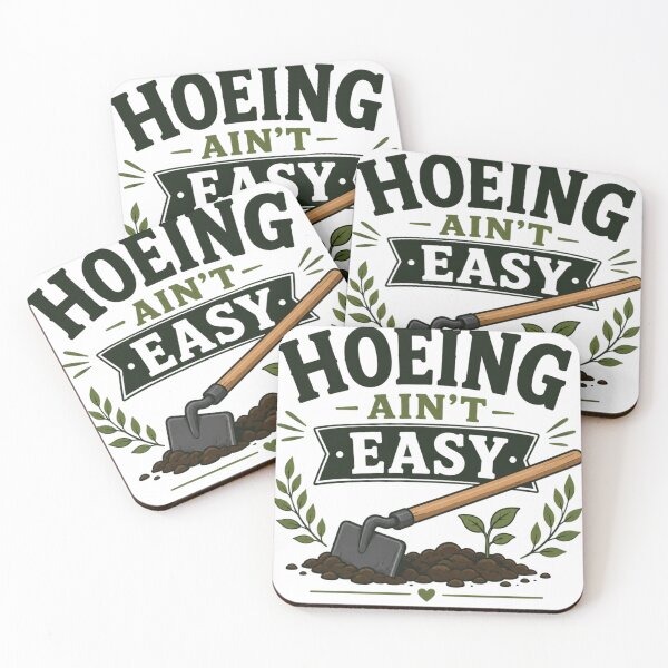 Item preview, Hoeing Ain't Easy Gardening Vegetable Garden designed and sold by TeeVerse27.