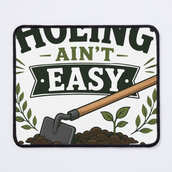 Item preview, Hoeing Ain't Easy Gardening Vegetable Garden designed and sold by TeeVerse27.