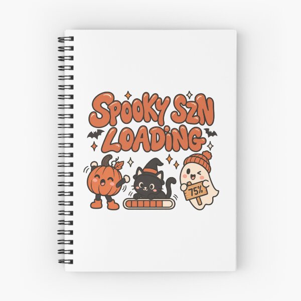 Item preview, Spooky Szn Loading Tee, Trending Halloween Gift For Gen Z designed and sold by PhylonBoxx.