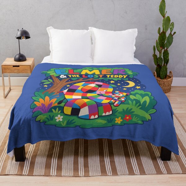 Item preview, Elmer and the Lost Teddy Adventure designed and sold by HappyToons Shop.