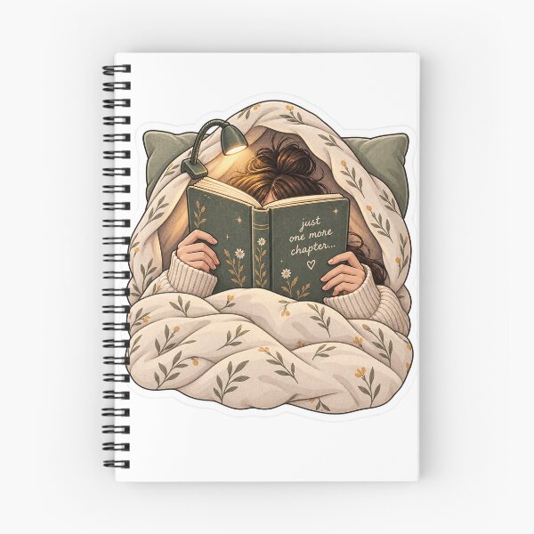Item preview, Just One More Chapter – Late Night Reader designed and sold by ChicClicker.