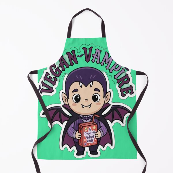 Item preview, Vegan Vampire - Cute Chibi Dracula Drinking Juice Box Positive Vibes designed and sold by LUKOWEAR.