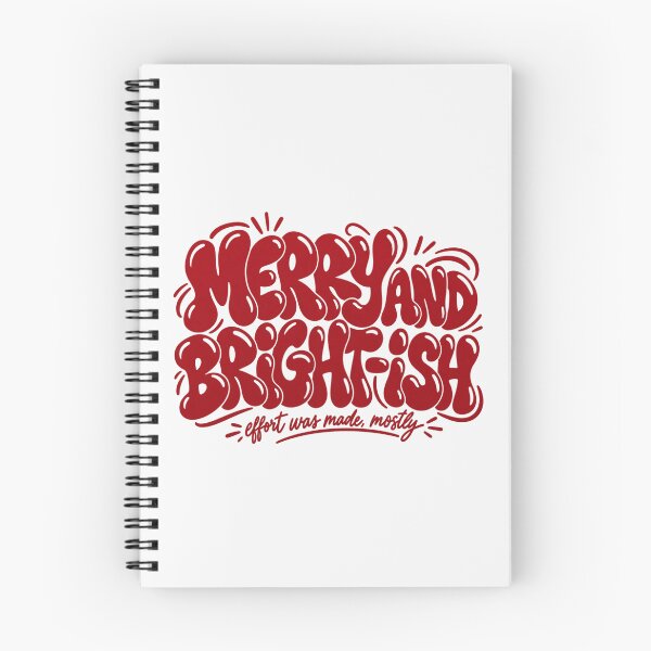 Item preview, Merry And Bright-ish, Honest Christmas Humor Gift designed and sold by PhylonBoxx.