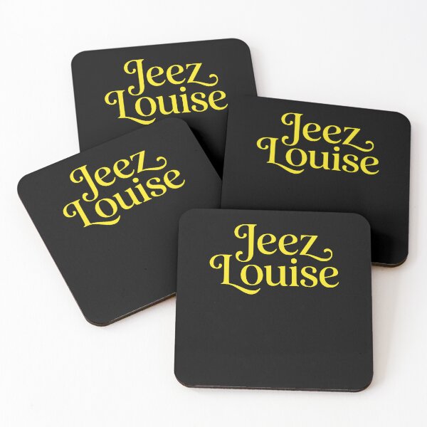 Item preview, Jeez Louise Exclamation Vintage Typography designed and sold by d247.