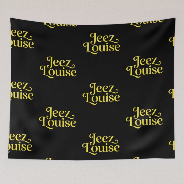 Item preview, Jeez Louise Exclamation Vintage Typography designed and sold by d247.