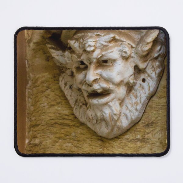 Item preview, Weathered Stone Gargoyle Sculpture Corbel Detail On Historic Building Façade Close-Up designed and sold by Nmallia.
