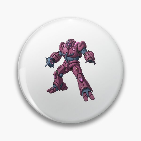 Artikelvorschau, Bioroid Commander (Big Red) (Z-Ständer) – Robotech – Retro-Mecha-Kunst entworfen und verkauft von 3DJIN.