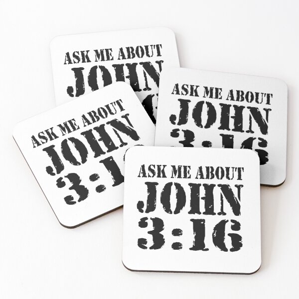 Item preview, Ask me about John 3:16 designed and sold by TedraOrtega.