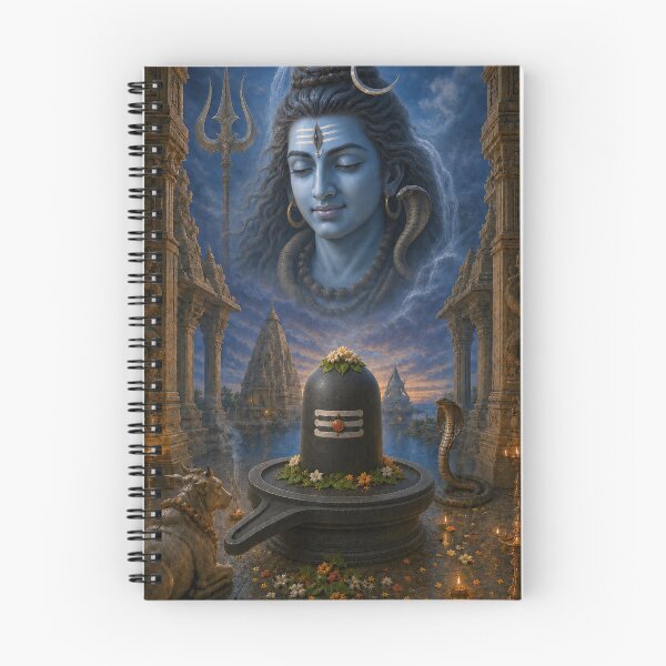 Item preview, 12 Jyotirlinga Series - Nageshwar Jyotirlinga Dwarka with Lord Shiva – Sacred Devotional Art designed and sold by Homyar.