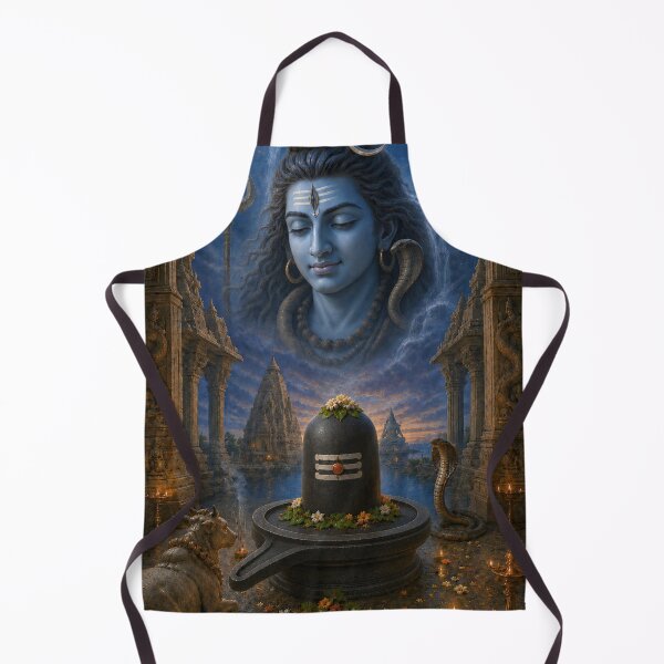 Item preview, 12 Jyotirlinga Series - Nageshwar Jyotirlinga Dwarka with Lord Shiva – Sacred Devotional Art designed and sold by Homyar.