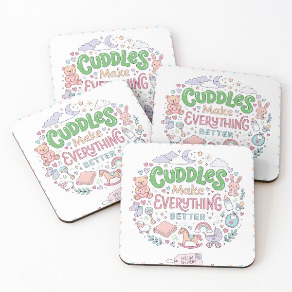 Item preview, CUDDLES MAKE EVERYTHING BETTER designed and sold by ManikRaja.