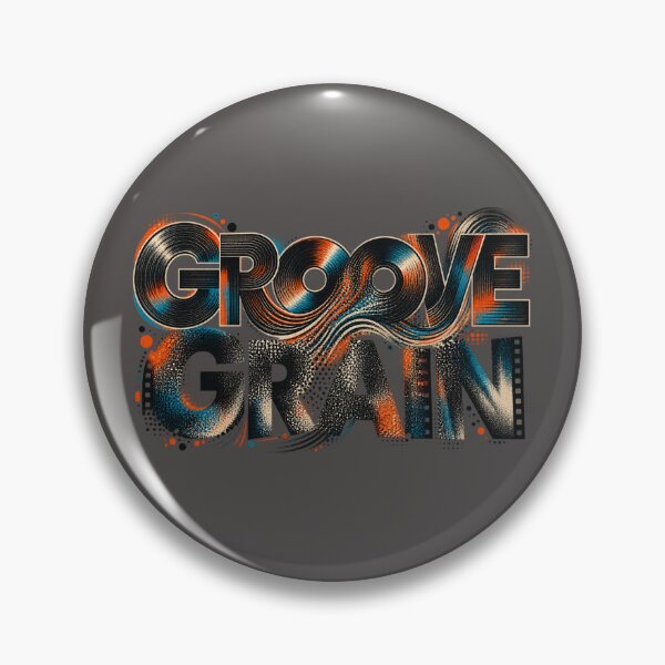 Item preview, Groove / Grain – Analog Vinyl Photography Typography designed and sold by Golden Era Studio.