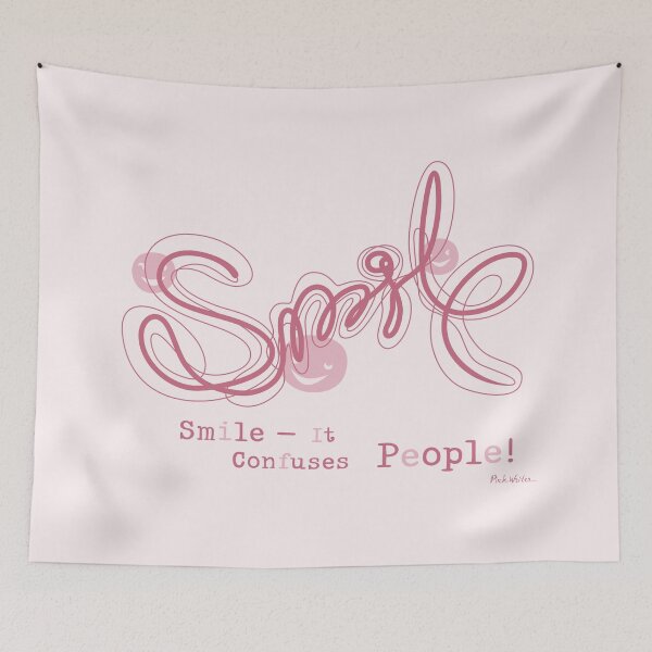 Item preview, One-Line Smile with Cheeky Trail designed and sold by Pink Writer.