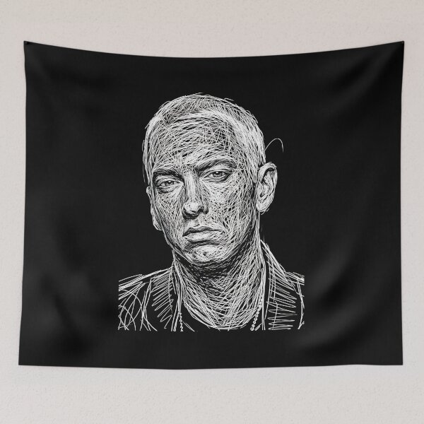 Item preview, El rapero Eminem designed and sold by postermetal.