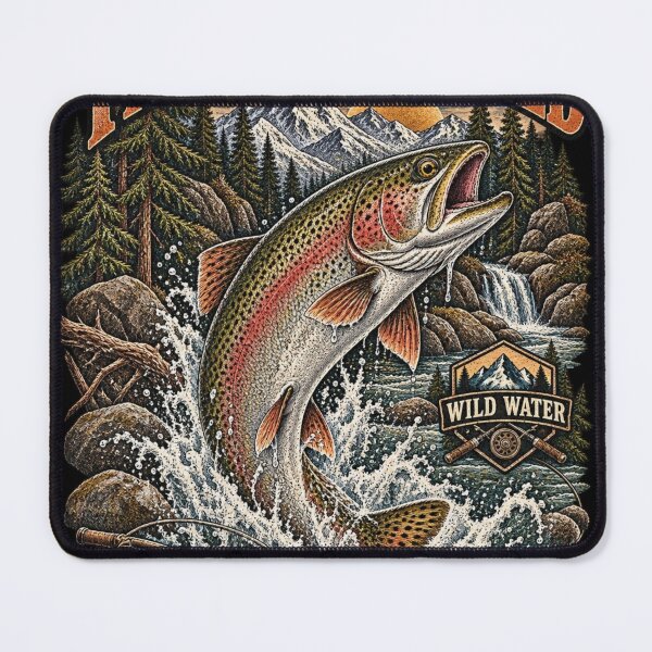 Item preview, TROUT RUNS WILD designed and sold by KrungiT Design .