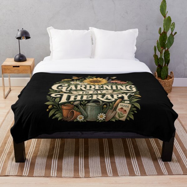 Artikelvorschau, Gärtnern ist meine Therapie – Vintage-Gartenliebhaber-Design entworfen und verkauft von creativebymateo.