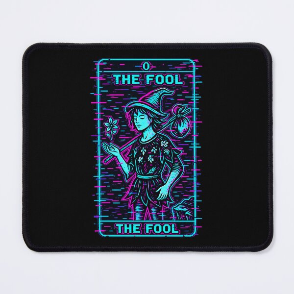 Item preview, Glitch Arcana – The Glitched Fool Digital Tarot designed and sold by JupiterGlitchEmpire.