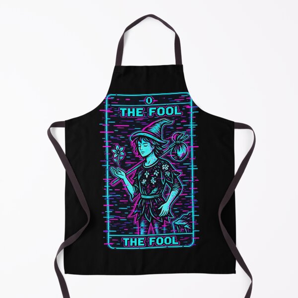 Item preview, Glitch Arcana – The Glitched Fool Digital Tarot designed and sold by JupiterGlitchEmpire.