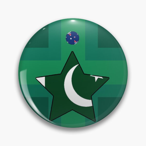 Item preview, Pakistan Cricket World Champions 1992 - Australia & NZ Host Crest designed and sold by p-Phictures4.
