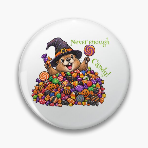 Item preview, Never Enough Candy – Funny Halloween Candy Lover Design designed and sold by Buli89.