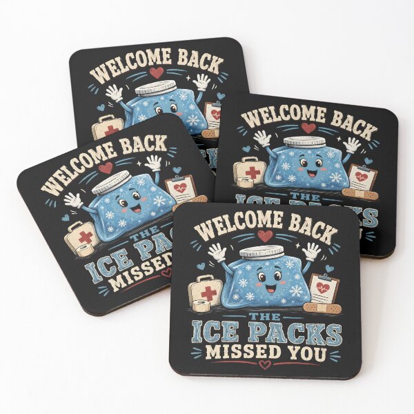 Item preview, Welcome Back The Ice Packs Missed You designed and sold by Lina Caro.
