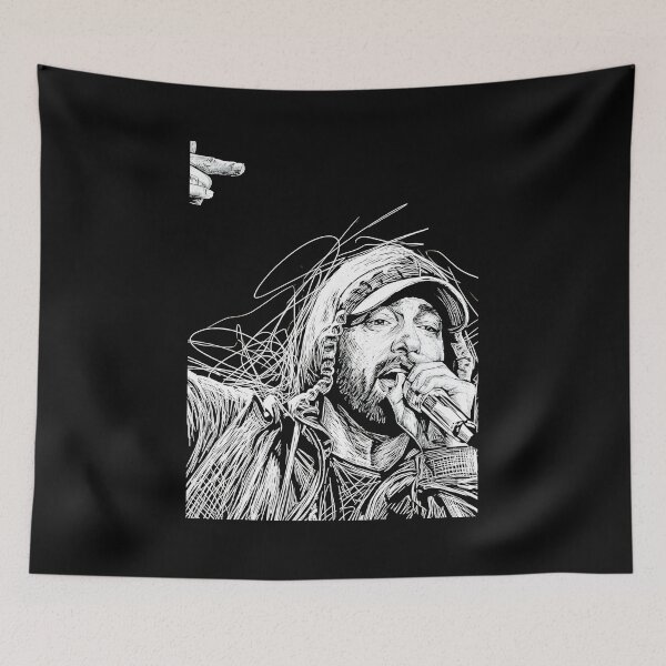 Item preview, El rapero Eminem designed and sold by postermetal.