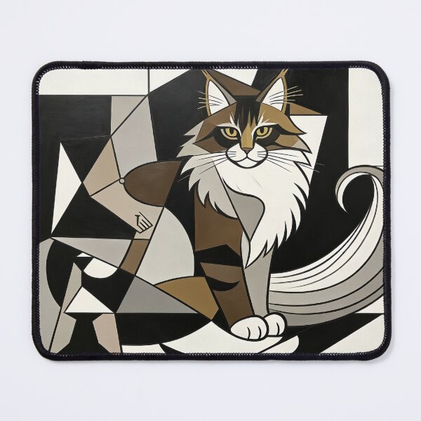Item preview, cubist animal artwork designed and sold by forget45studio.