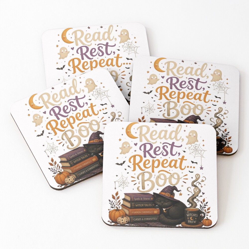 Item preview, Coasters (Set of 4) designed and sold by WrappedUpWhimsy.