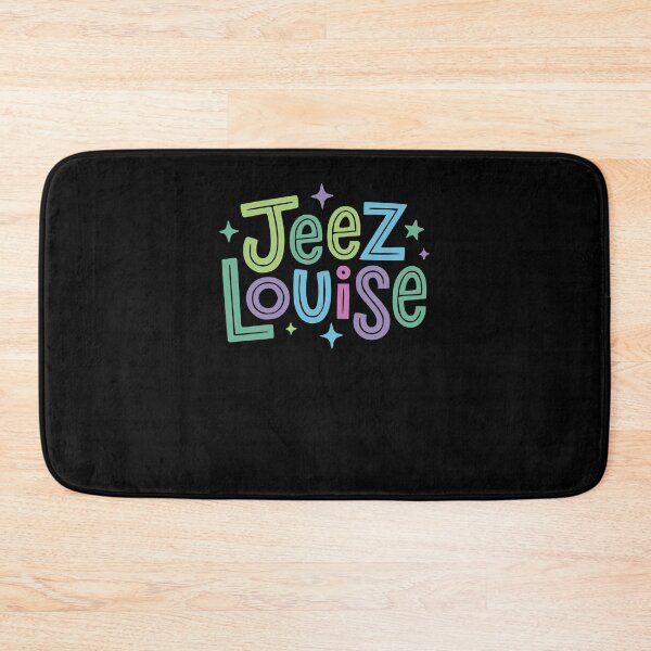 Item preview, Jeez Louise Exclamation Retro Groovy Phrase designed and sold by d247.