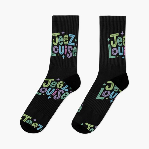 Item preview, Jeez Louise Exclamation Retro Groovy Phrase designed and sold by d247.