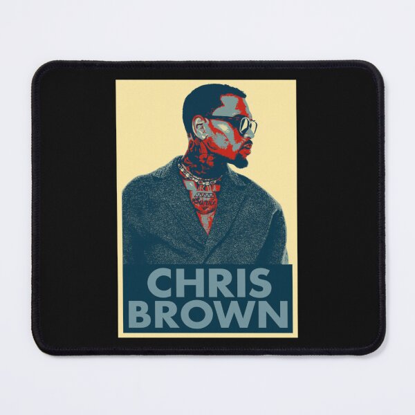Item preview, Chris Brown Colorful Pop Art Portrait Design designed and sold by WukisWiOaima.