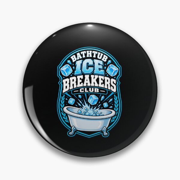 Item preview, Funny Breaking Ice Cubes in Tub Therapy Club Art designed and sold by elderberry.