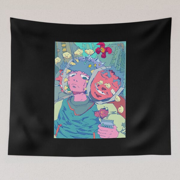 Item preview, Colorful Surreal Artwork Featuring Unique Characters designed and sold by Catsi-Nook-Art.