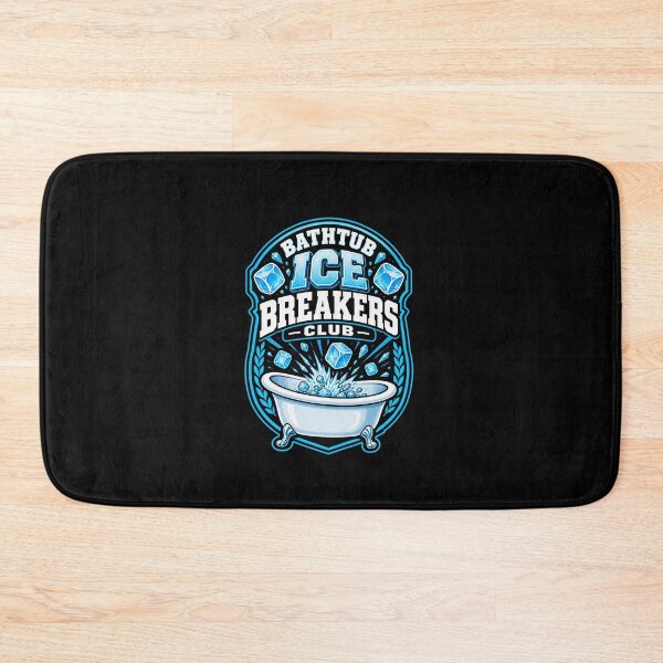 Item preview, Funny Breaking Ice Cubes in Tub Therapy Club Art designed and sold by elderberry.