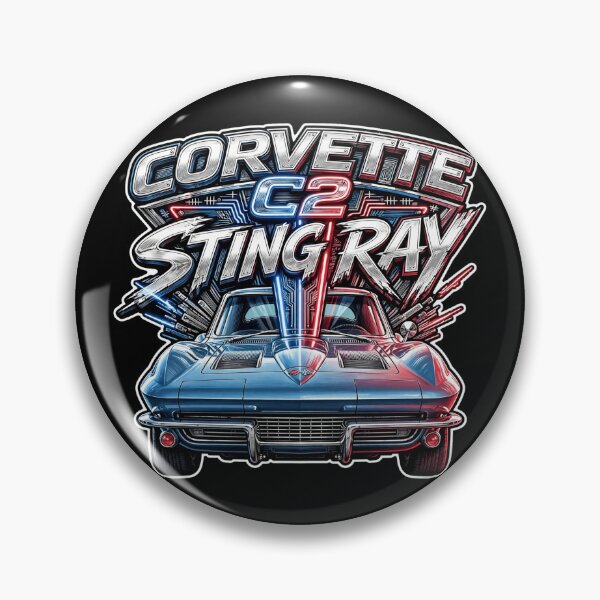 Item preview, Chevrolet Corvette C2 Stingray Design, C2 Corvette Stingray Shirt, Classic Corvette, 1960s American Muscle Car, Stingray Heritage, Vintage Corvette designed and sold by Typologystudios.