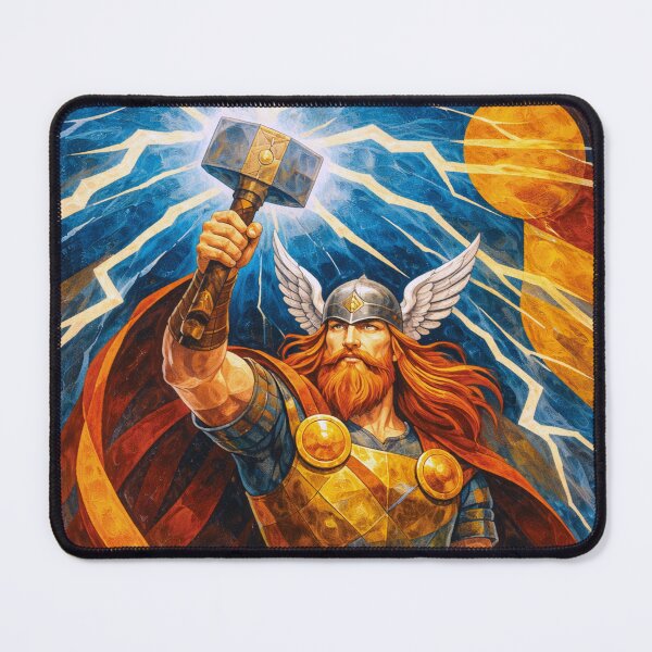 Item preview, Thor – The Thunder God illustration designed and sold by GalleryKauffeld.