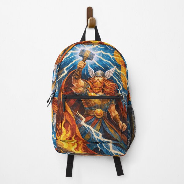 Aperçu de l'œuvre Illustration de Thor – Le Dieu du Tonnerre créée et vendue par GalleryKauffeld.