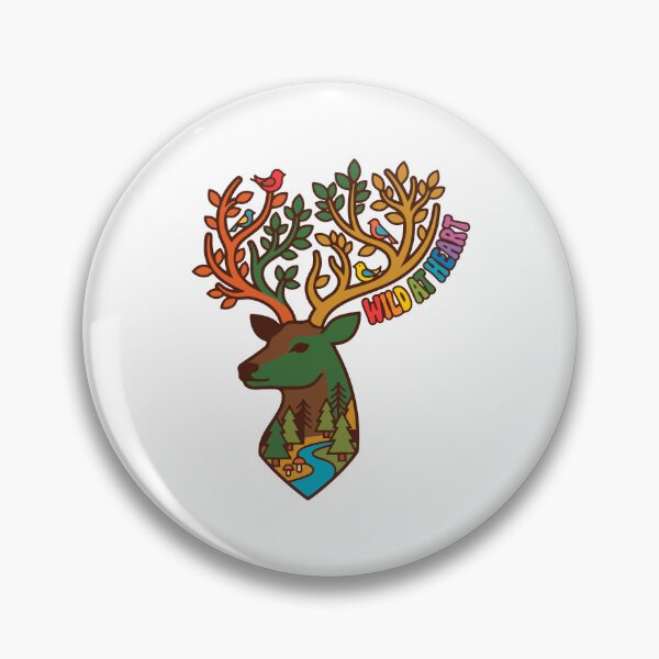 Item preview, Wild at Heart Deer designed and sold by AliveStyle.