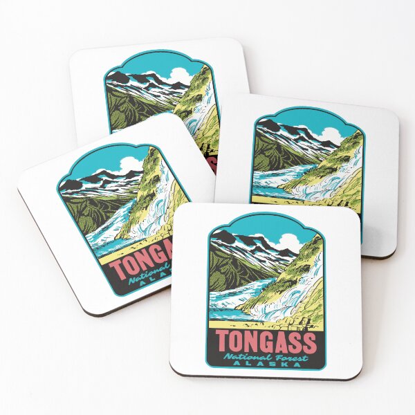 Item preview, Tongass National Forest Mendenhall Glacier Nugget Falls Art designed and sold by HalpinDesign.